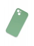 Newface Apple iPhone 13 Mini Kılıf Lansman Legant Silikon - Yeşil