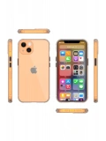 Newface Apple iPhone 13 Mini Kılıf Miami Şeffaf Silikon - Şeffaf