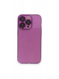 Newface Apple iPhone 13 Pro Kılıf Armada Lensli Kapak - Mor