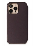 Newface Apple iPhone 13 Pro Kılıf Dolpin Kapaklı - Derin Mor