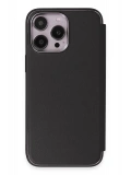 Newface Apple iPhone 13 Pro Kılıf Dolpin Kapaklı - Siyah