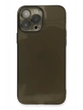 Newface Apple iPhone 13 Pro Kılıf Fly Lens Silikon - Siyah