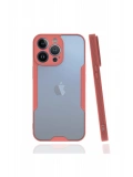 Newface Apple iPhone 13 Pro Kılıf Platin Silikon - Pembe