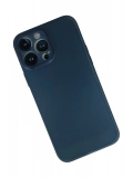 Newface Apple iPhone 13 Pro Kılıf PP Ultra İnce Kapak - Mavi