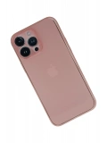 Newface Apple iPhone 13 Pro Kılıf PP Ultra İnce Kapak - Pembe