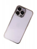 Newface Apple iPhone 13 Pro Kılıf Razer Lensli Silikon - Gold