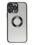 Newface Apple iPhone 13 Pro Kılıf Slot Silikon - Siyah