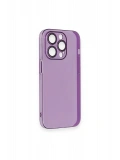 Newface Apple iPhone 13 Pro Max Kılıf Armada Lensli Kapak - Derin Mor