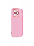 Newface Apple iPhone 13 Pro Max Kılıf Armada Lensli Kapak - Pembe