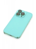 Newface Apple iPhone 13 Pro Max Kılıf Armada Lensli Kapak - Yeşil