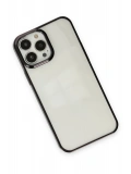 Newface Apple iPhone 13 Pro Max Kılıf Element Silikon - Siyah