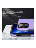 Newface Apple iPhone 13 Pro Max Kılıf Elit Yüzüklü Kapak - Mor