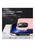 Newface Apple iPhone 13 Pro Max Kılıf Elit Yüzüklü Kapak - Pembe