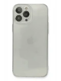 Newface Apple iPhone 13 Pro Max Kılıf Fly Lens Silikon - Şeffaf