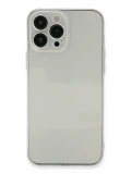 Newface Apple iPhone 13 Pro Max Kılıf Fly Lens Silikon - Şeffaf