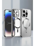 Newface Apple iPhone 13 Pro Max Kılıf Kross Magneticsafe Kapak - Mor