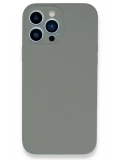 Newface Apple iPhone 13 Pro Max Kılıf Lansman Legant Silikon - Gri