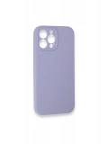 Newface Apple iPhone 13 Pro Max Kılıf Lansman Legant Silikon - Lila
