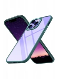 Newface Apple iPhone 13 Pro Max Kılıf Power Silikon - Koyu Yeşil
