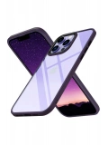 Newface Apple iPhone 13 Pro Max Kılıf Power Silikon - Mor