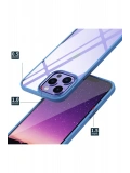 Newface Apple iPhone 13 Pro Max Kılıf Power Silikon - Mor