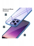 Newface Apple iPhone 13 Pro Max Kılıf Power Silikon - Mor