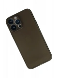 Newface Apple iPhone 13 Pro Max Kılıf PP Ultra İnce Kapak - Gri