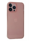 Newface Apple iPhone 13 Pro Max Kılıf PP Ultra İnce Kapak - Pembe