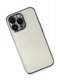 Newface Apple iPhone 13 Pro Max Kılıf Razer Lensli Silikon - Siyah