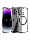 Newface Apple iPhone 13 Pro Max Kılıf Slot Silikon - Siyah