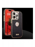 Newface Apple iPhone 13 Pro Max Kılıf Snake Kapak - Siyah