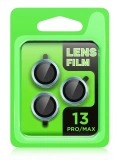 Newface Apple iPhone 13 Pro Max Raze Metal Kamera Lens - Mavi
