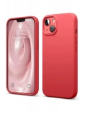 Newface Apple iPhone 14 Kılıf First Silikon - Kırmızı