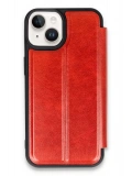Newface Apple iPhone 14 Kılıf Flip Cover - Kırmızı