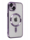 Newface Apple iPhone 14 Kılıf Kross Magneticsafe Kapak - Mor