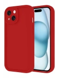 Newface Apple iPhone 14 Kılıf Viera Silikon - Kırmızı