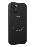 Newface Apple iPhone 14 Plus Kılıf Jack Magneticsafe Lens Silikon - Siyah