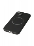 Newface Apple iPhone 14 Plus Kılıf Jack Magneticsafe Lens Silikon - Siyah