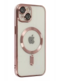 Newface Apple iPhone 14 Plus Kılıf Kross Magneticsafe Kapak - Rose
