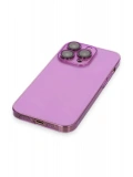 Newface Apple iPhone 14 Pro Kılıf Armada Lensli Kapak - Mor