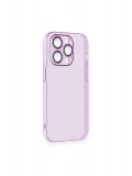 Newface Apple iPhone 14 Pro Kılıf Armada Lensli Kapak - Mor