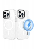 Newface Apple iPhone 14 Pro Kılıf Beta Magneticsafe Silikon - Şeffaf