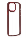 Newface Apple iPhone 14 Pro Kılıf Dora Kapak - Kırmızı