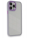 Newface Apple iPhone 14 Pro Kılıf Dora Kapak - Lila