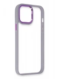 Newface Apple iPhone 14 Pro Kılıf Dora Kapak - Lila