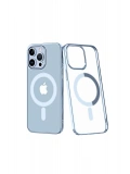 Newface Apple iPhone 14 Pro Kılıf Element Magneticsafe Sert Kapak - Sierra Blue
