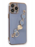 Newface Apple iPhone 14 Pro Kılıf Esila Silikon - Gri