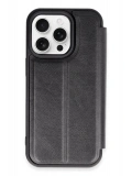 Newface Apple iPhone 14 Pro Kılıf Flip Cover - Siyah