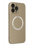 Newface Apple iPhone 14 Pro Kılıf Jack Magneticsafe Lens Silikon - Gold