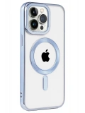 Newface Apple iPhone 14 Pro Kılıf Kronos Magsafe Kapak - Sierra Blue